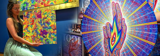 New Metallic Prints 🌟 By Alex Grey & Allyson Grey