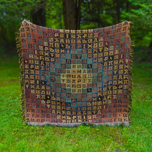 Complementary Mandala - Art Blanket