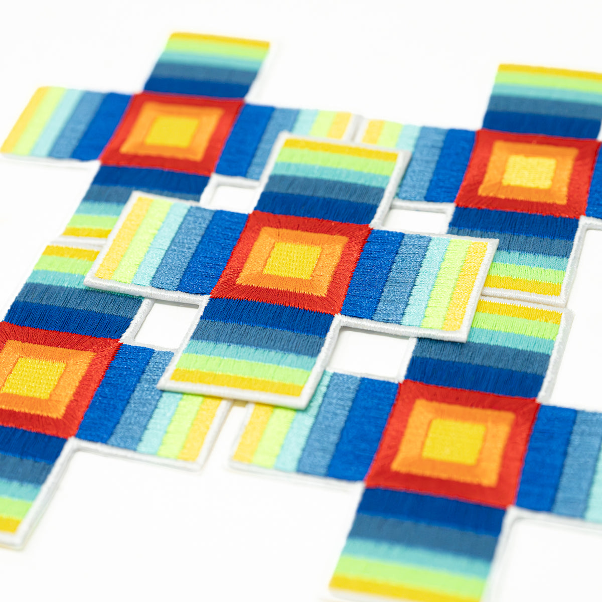 Rainbow Cross Patch