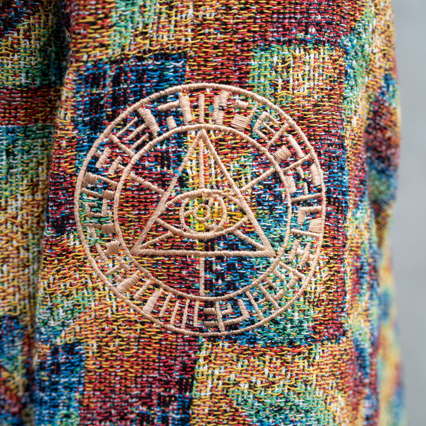 Realms of the Unpronounceable - Woven Zip-up