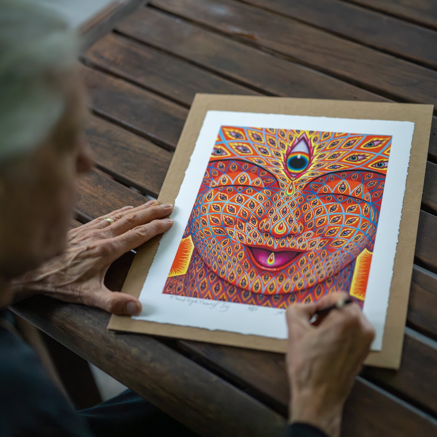 Third Eye Tears of Joy - Paper Print