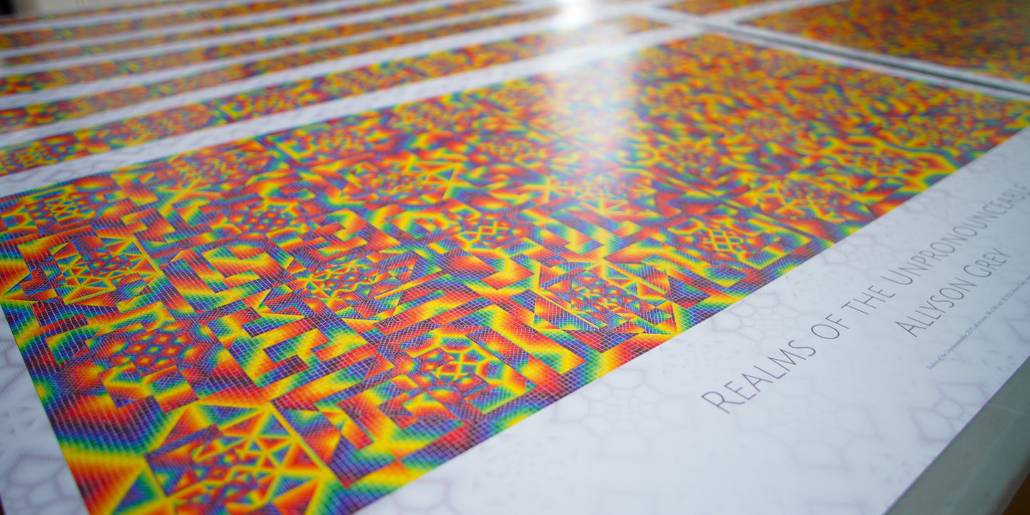 Realms of the Unpronounceable - Signed Poster