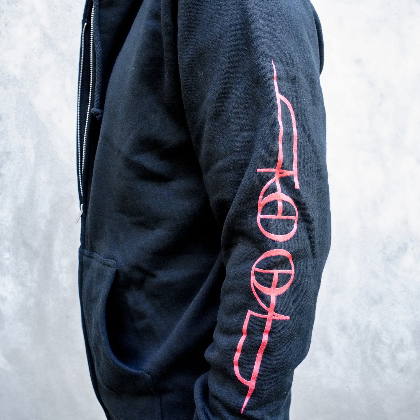 The Great Turn : TOOL 2022 Tour - Black Zip Sweatshirt