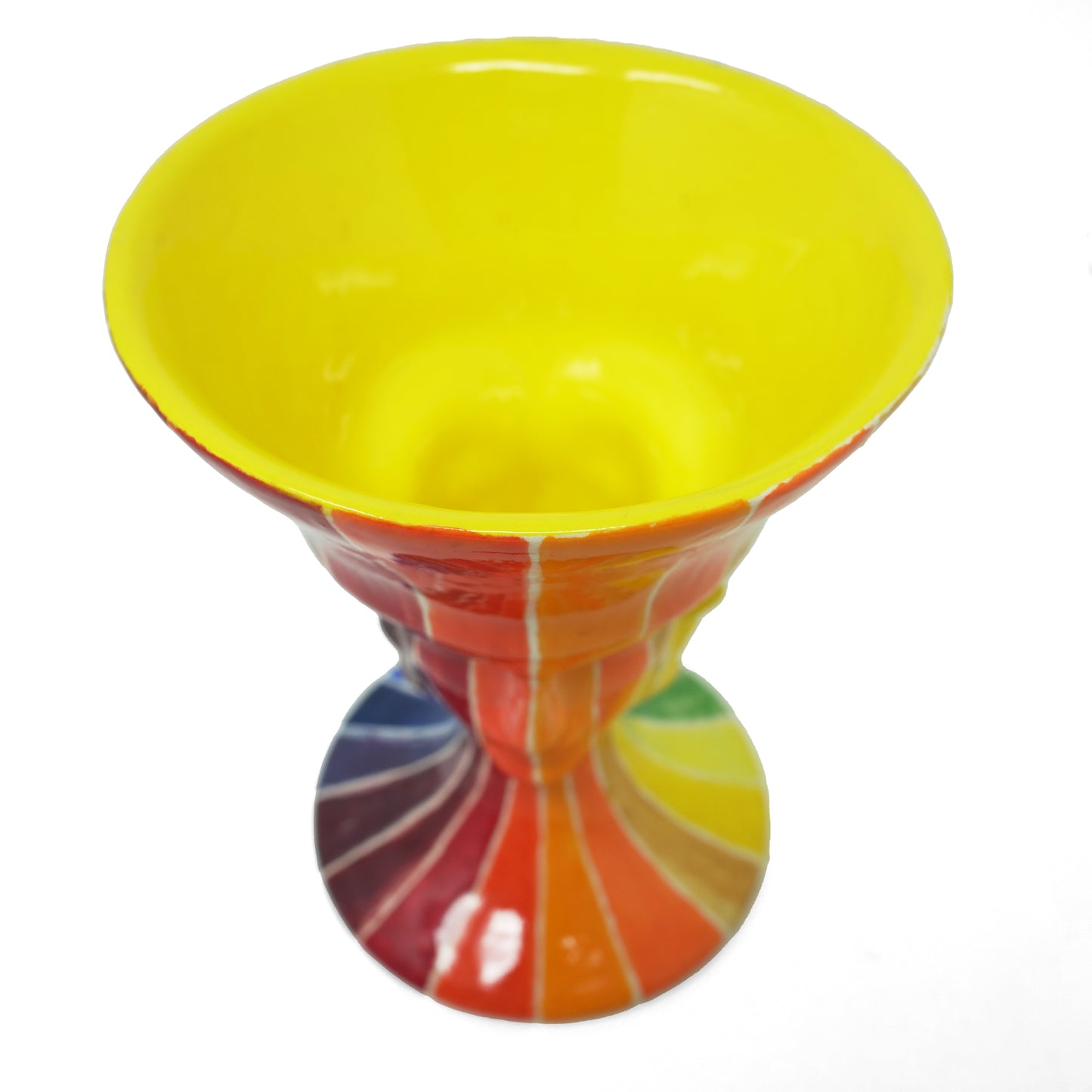 Spectral with Yellow Interior - Ceramic Grail
