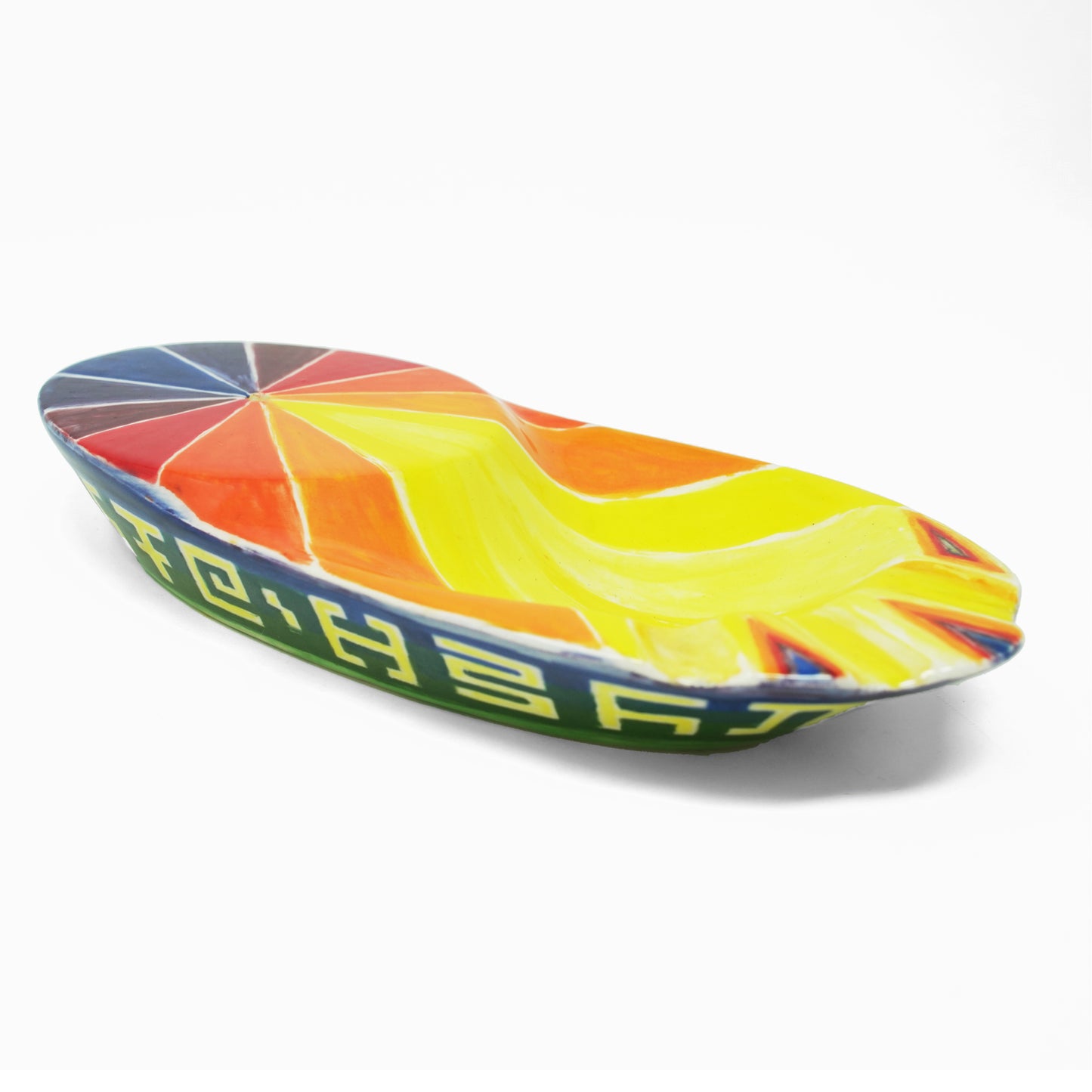 Rainbow Buddha Foot - Ceramic Ashtray