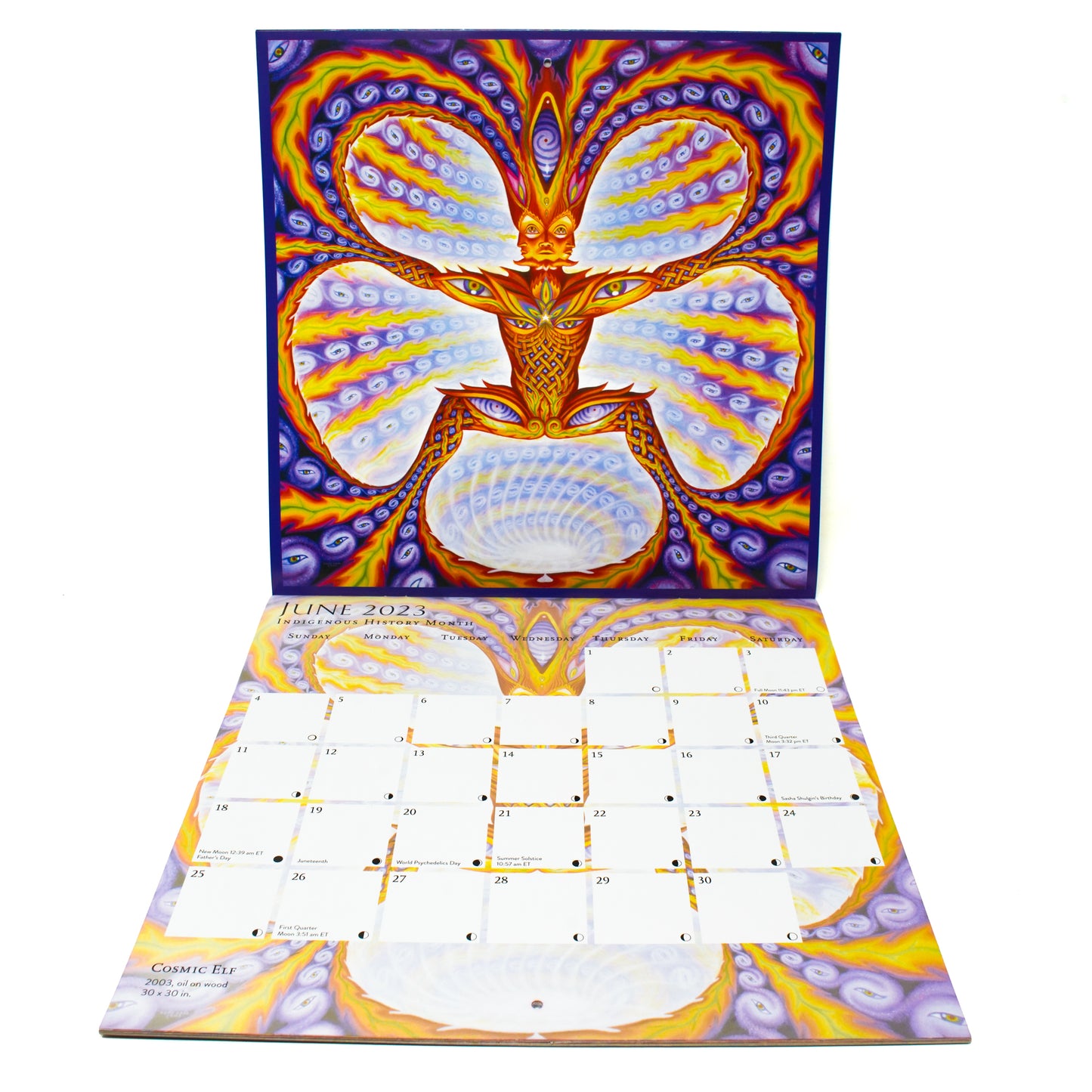 Alex Grey 2023 Wall Calendar