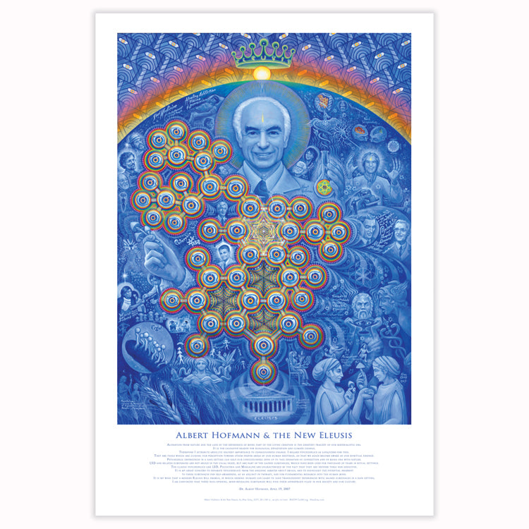 Albert Hofmann & the New Eleusis - Poster