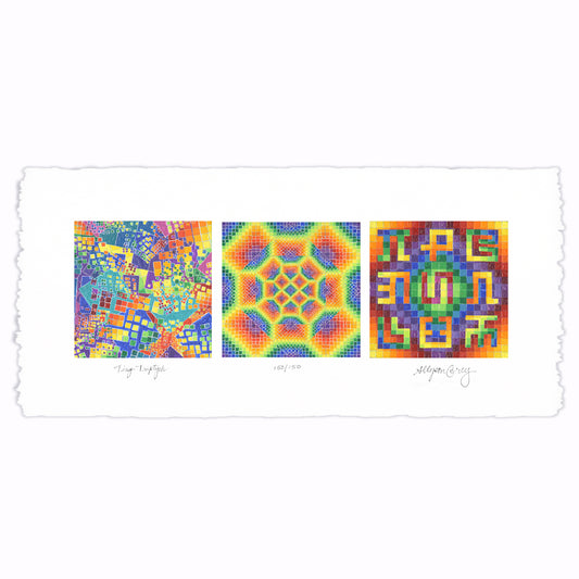 Tiny Triptych - Paper Print