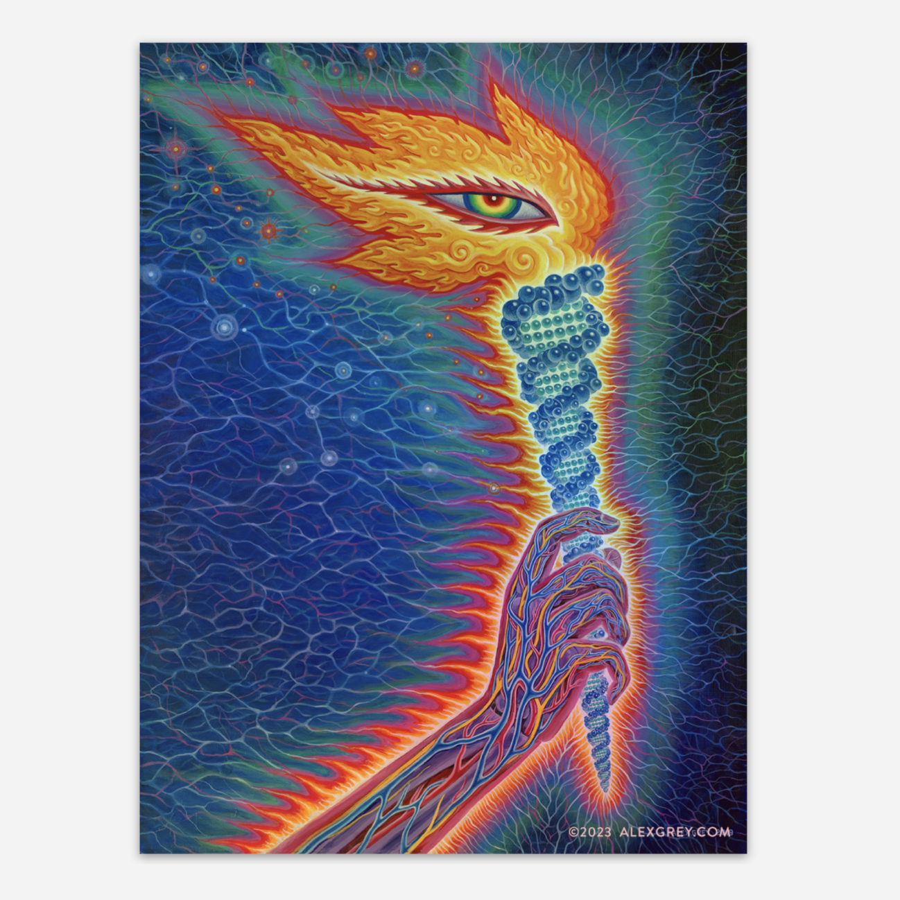 The Torch - Holographic Sticker