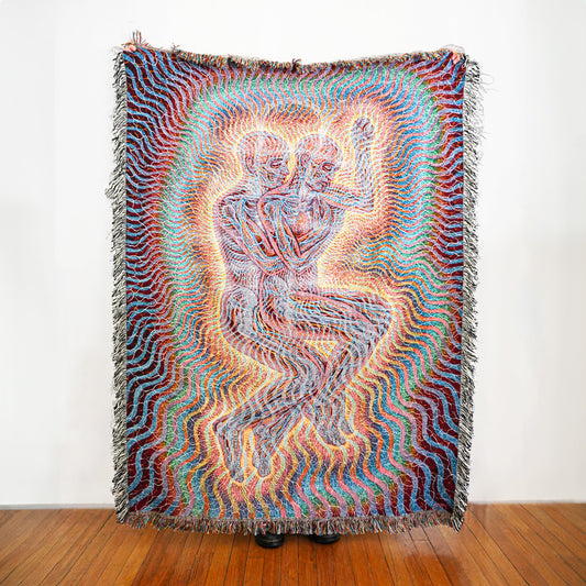 New Art Blanket by Alex Grey: Supporting Art and the Beauty of Love
