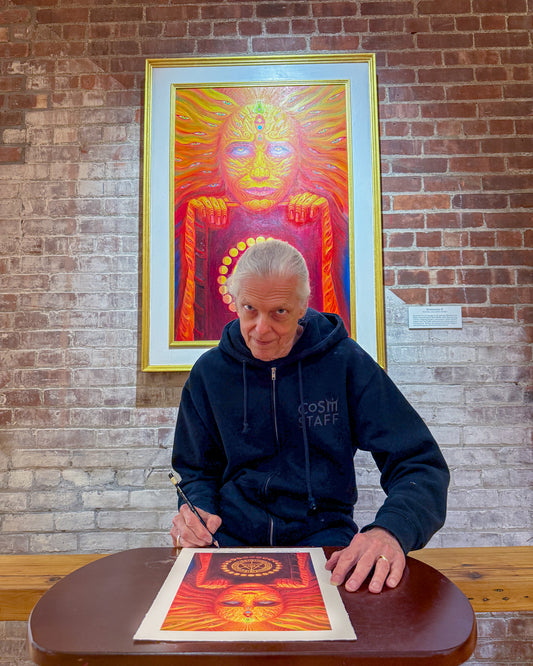 Mysteriosa II - Signed, Limited Edition Paper Print by Alex Grey