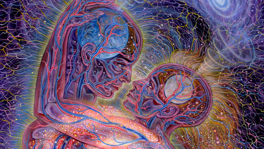 Love is a Cosmic Force 💫 NEW Paper Print by Alex Grey