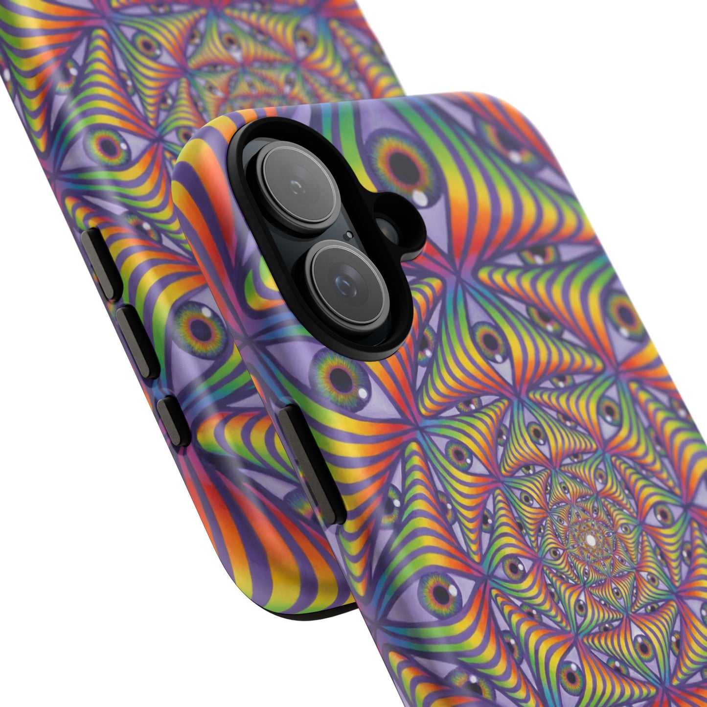 Rainbow Eye Ripple - Phone Case