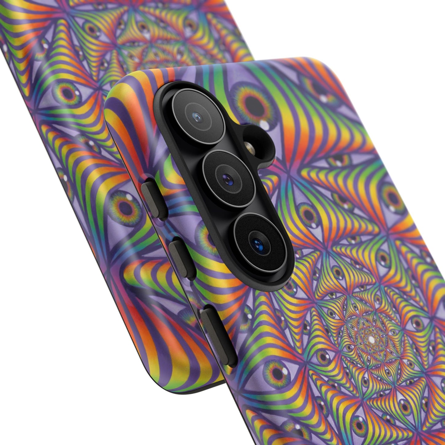 Rainbow Eye Ripple - Phone Case