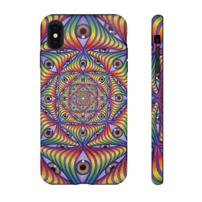 Rainbow Eye Ripple - Phone Case