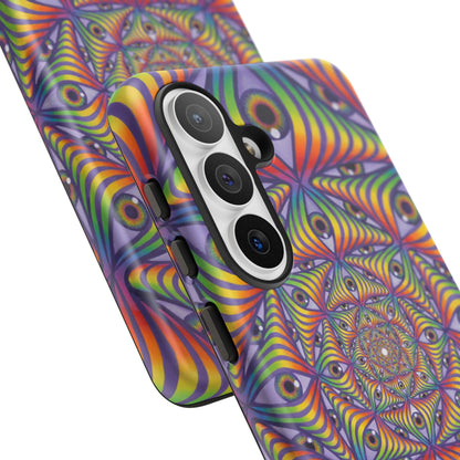 Rainbow Eye Ripple - Phone Case