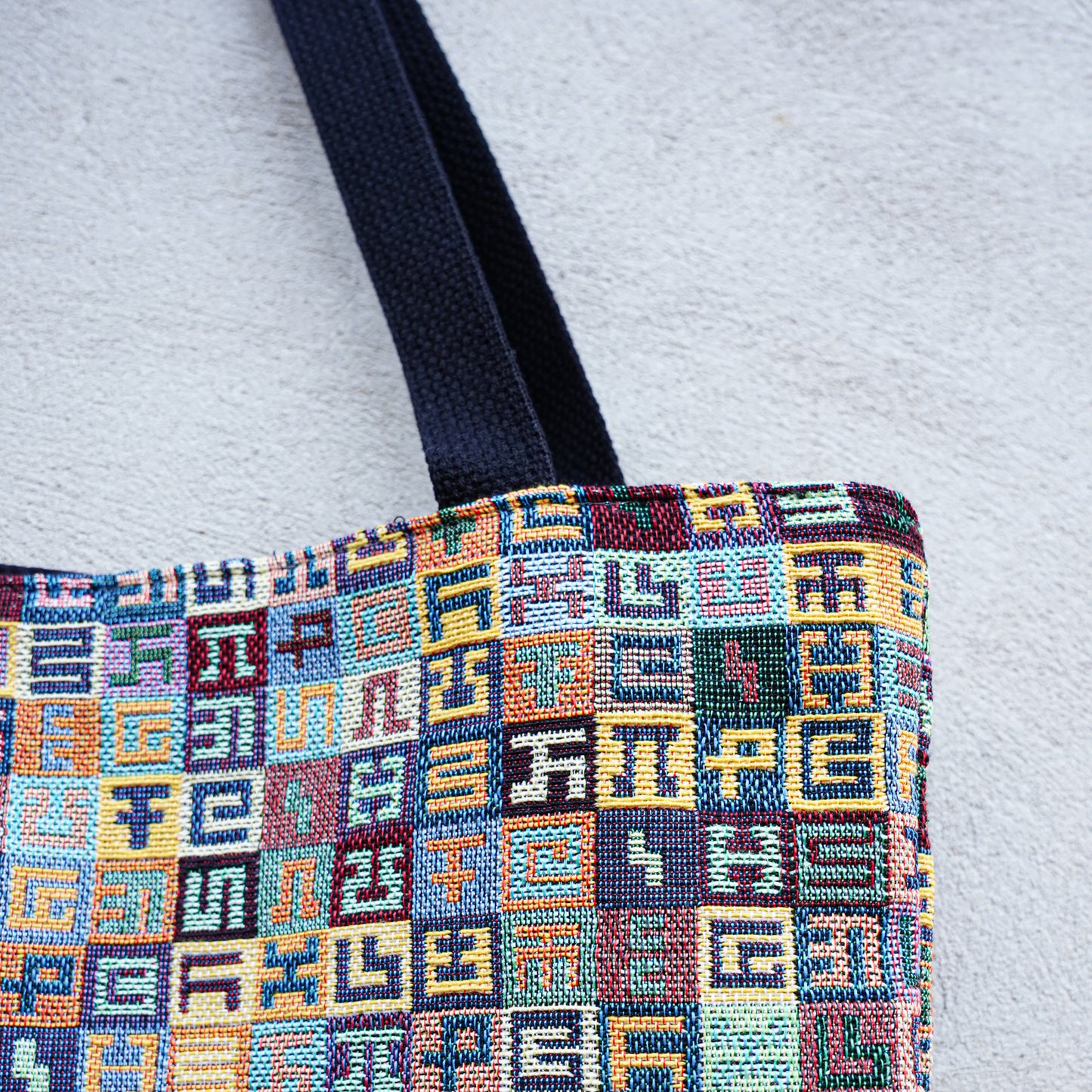 Complementary Planned Randomness - Woven Tote