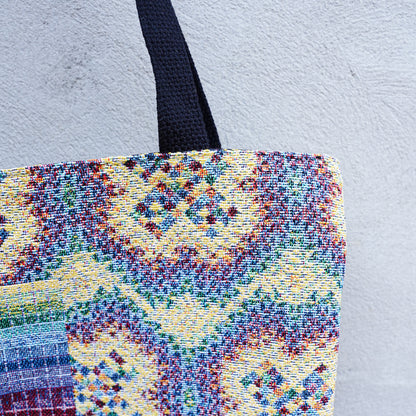 Rainbow Cross - Woven Tote