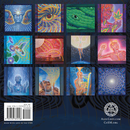 Alex Grey 2026 Wall Calendar