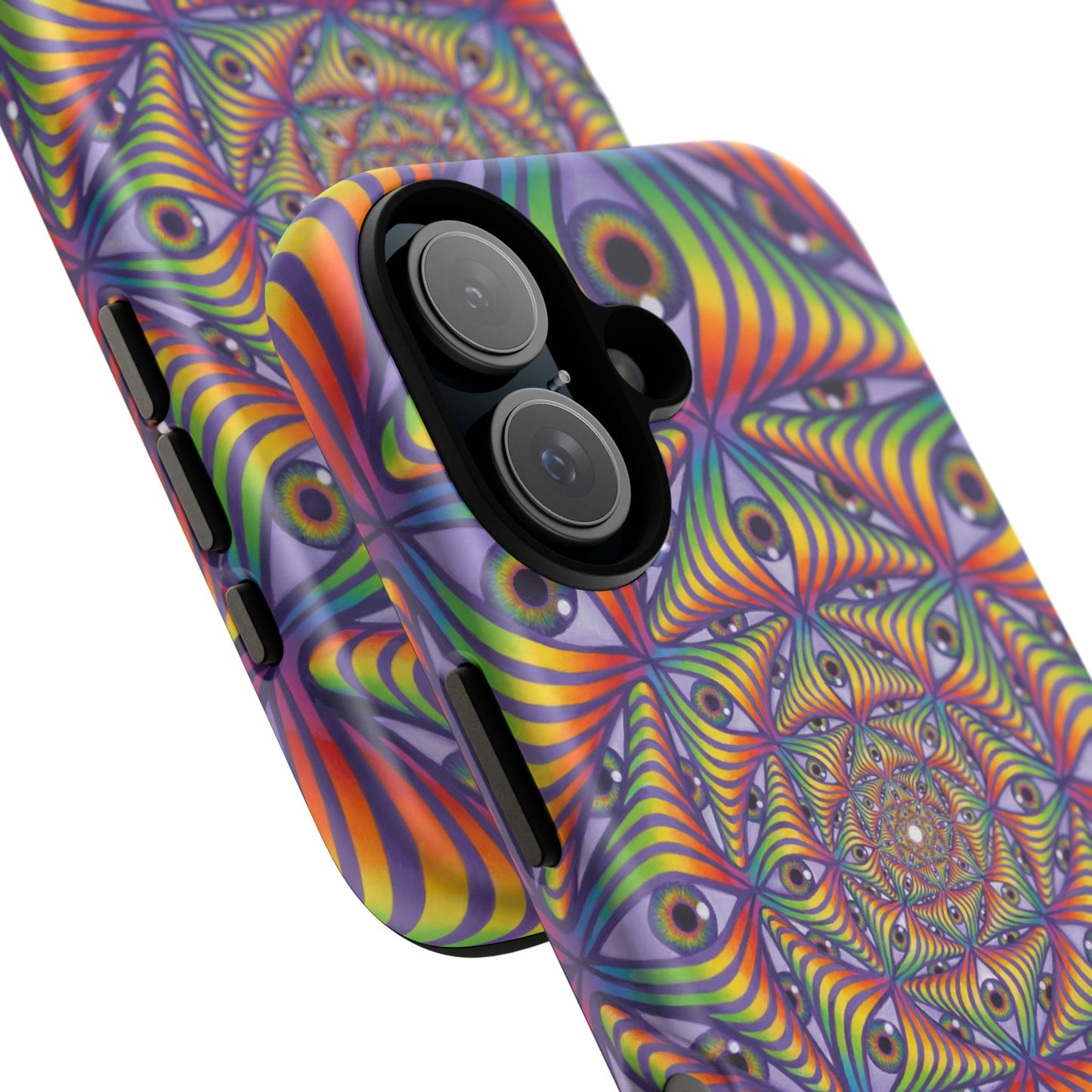 Rainbow Eye Ripple - Phone Case