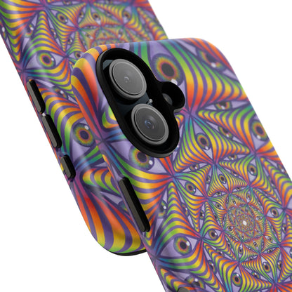 Rainbow Eye Ripple - Phone Case