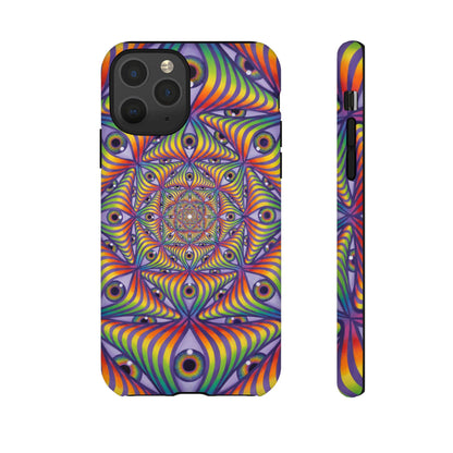 Rainbow Eye Ripple - Phone Case