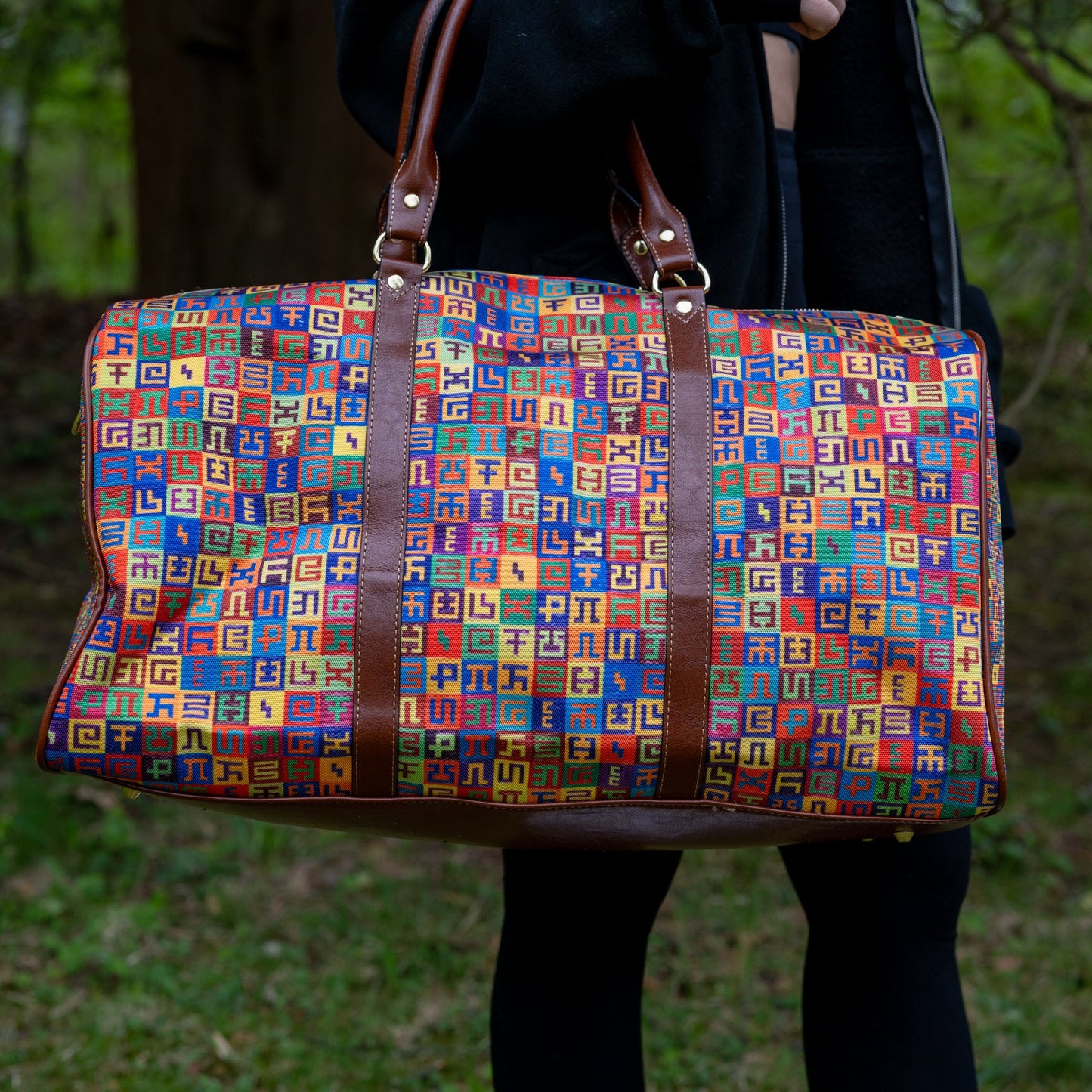 Complementary Planned Randomness - Travel Bag