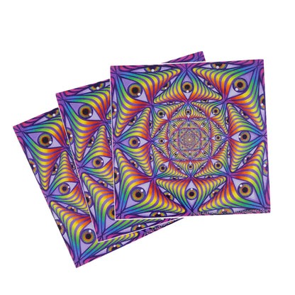 Rainbow Eye Ripple - Sticker