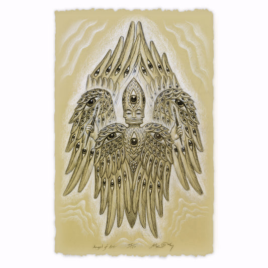 Angel of Art - Paper Print