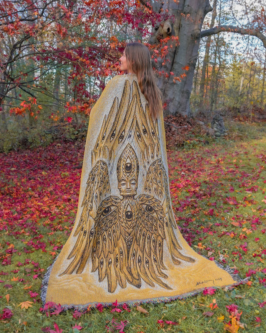 Angel of Art - Art Blanket
