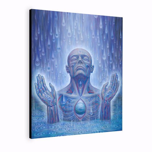Baptism in the Ocean of Awareness - Canvas Print