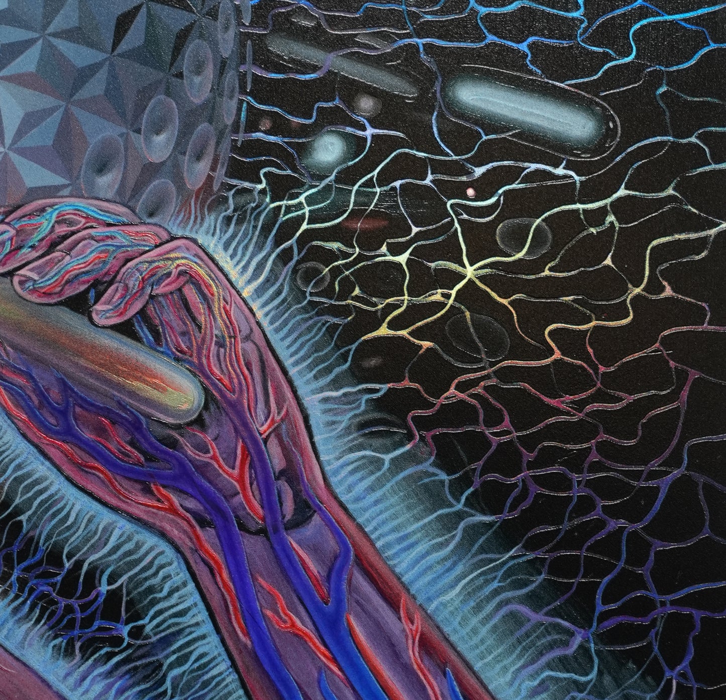 Bicycle Day - Textured Foil Paper Print