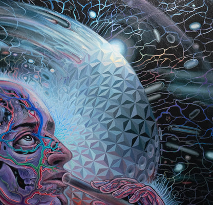 Bicycle Day - Textured Foil Paper Print