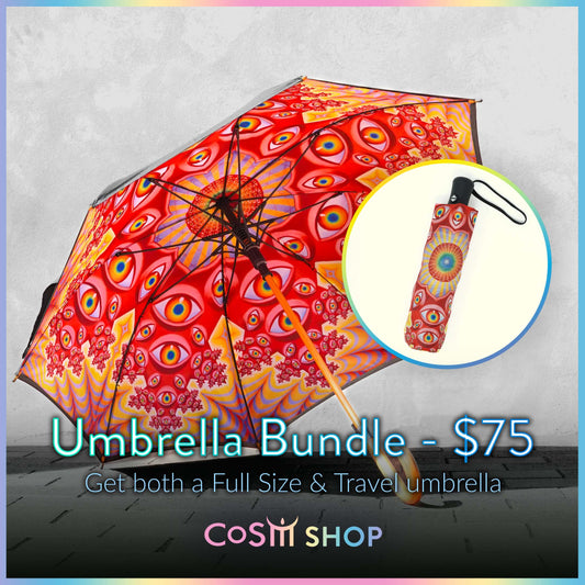 Bundle & Save! Vision Crystal Tondo - Umbrella Set