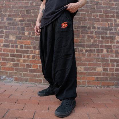 Cosmic Eye - Italian Linen Harem Pants