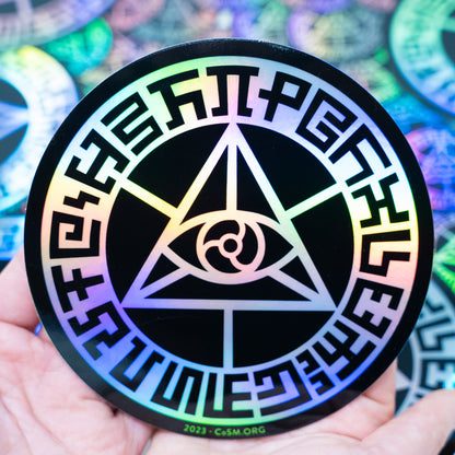 Mystic Eye - Holographic Sticker