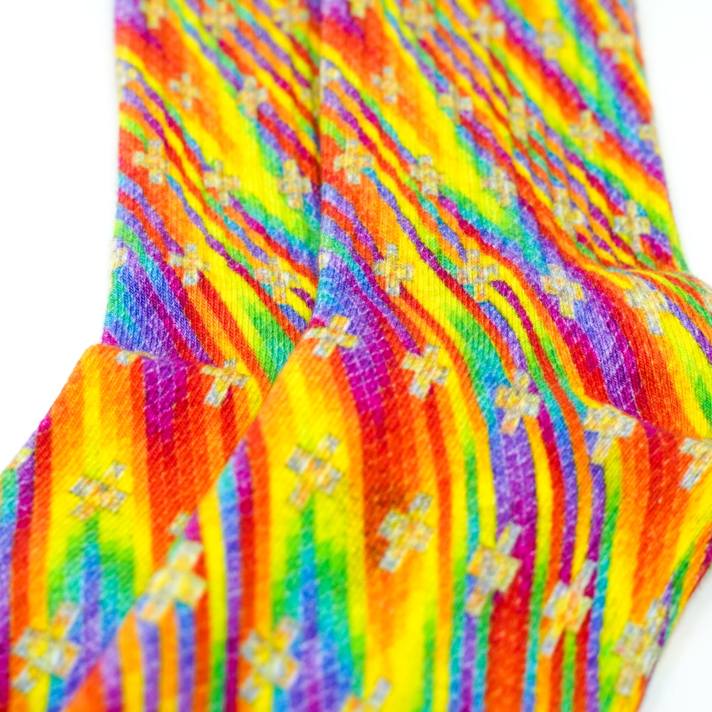 Pearlescent Crossfield in Spectral Rain - Socks