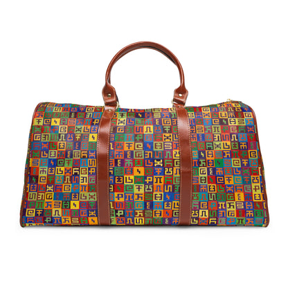 Complementary Planned Randomness - Travel Bag