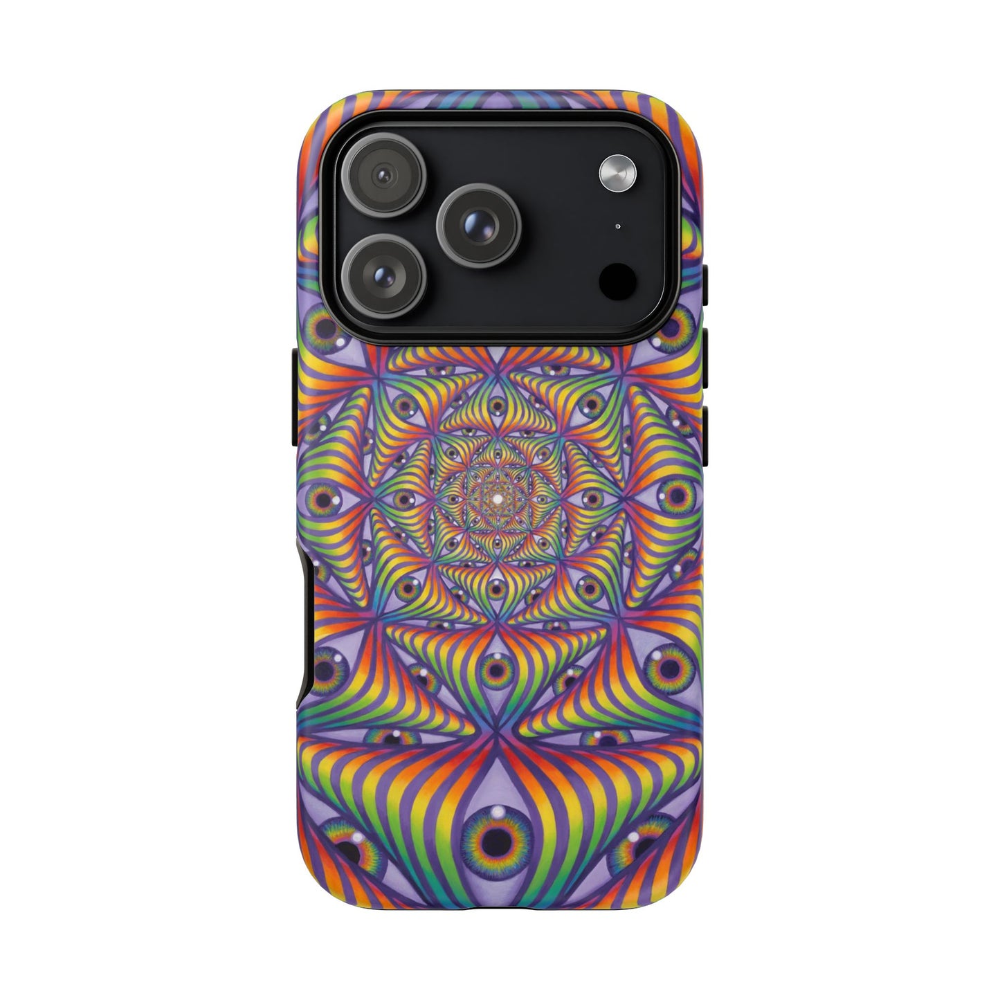 Rainbow Eye Ripple - Phone Case