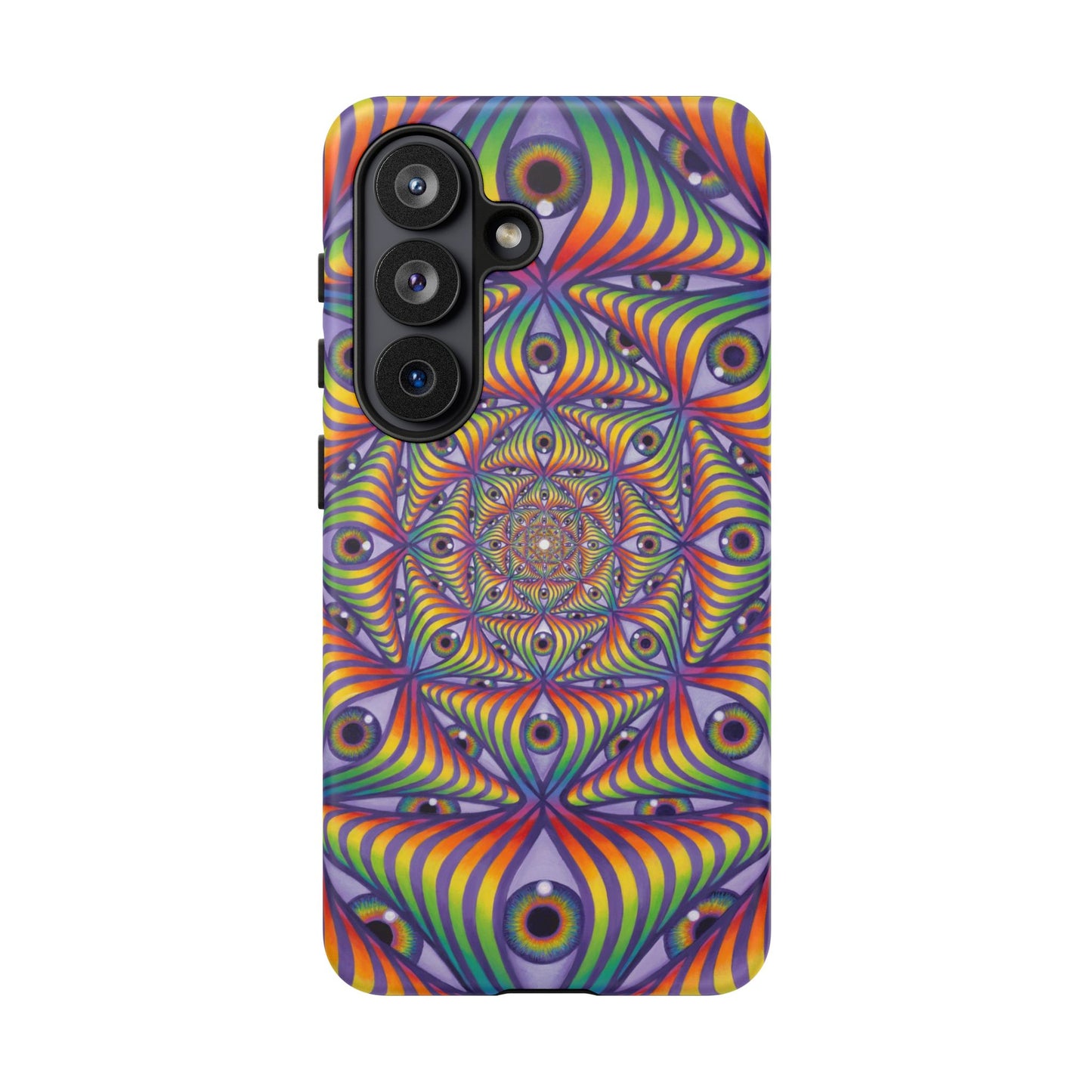 Rainbow Eye Ripple - Phone Case