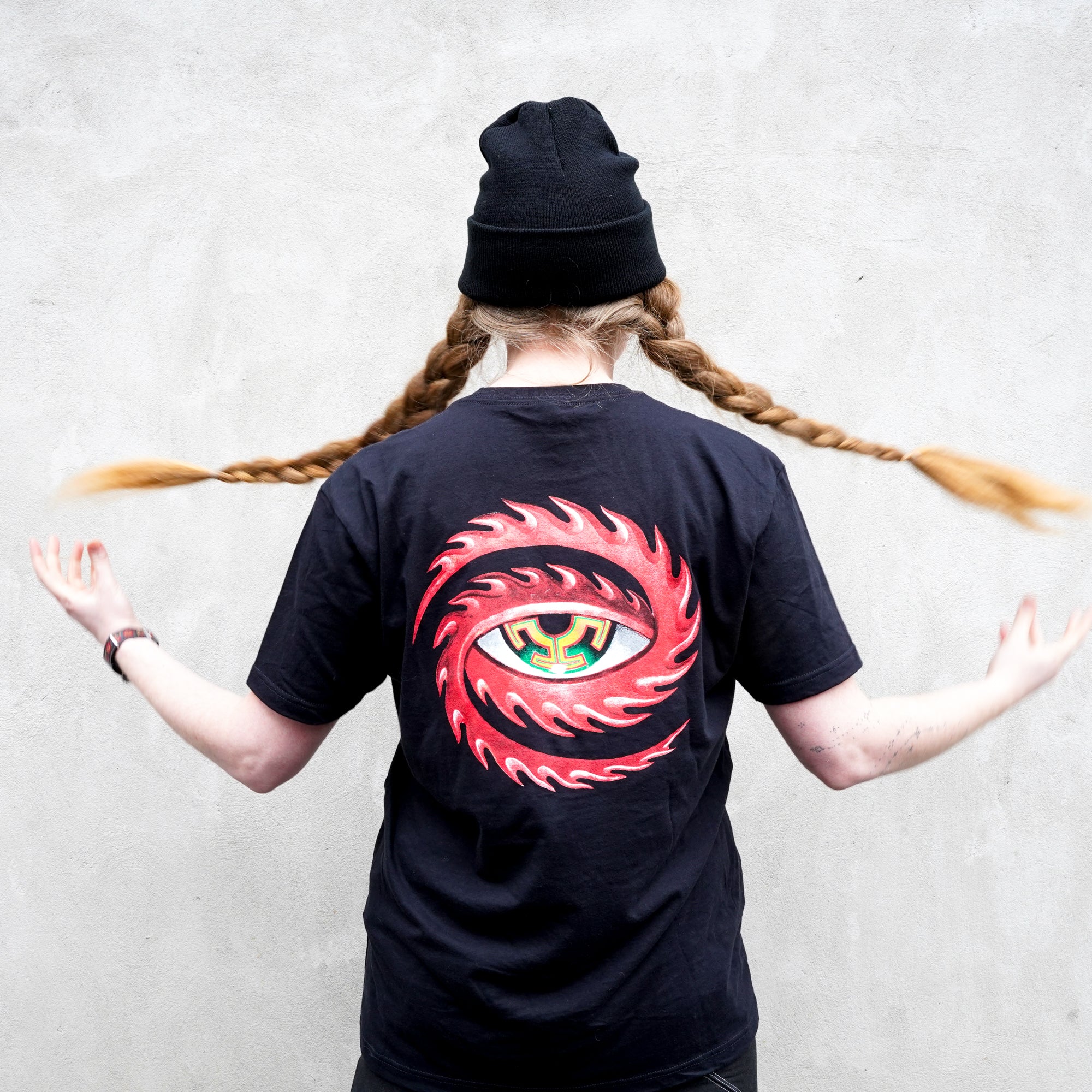 Red Cosmic Eye - Short Sleeve Tee – CoSM Shop
