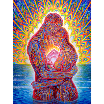 Ocean of Love Bliss - Pearlescent Paper Print