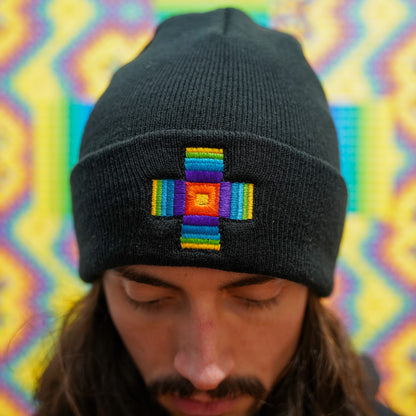 Rainbow Cross - Beanie