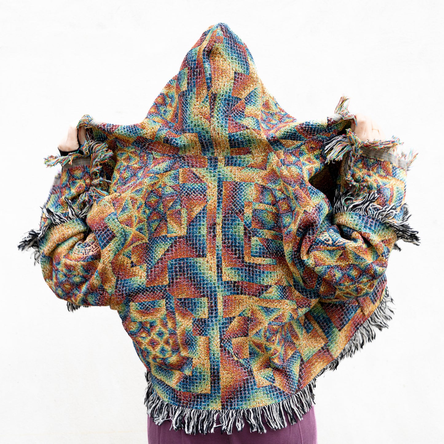Realms of the Unpronounceable - Woven Zip-up