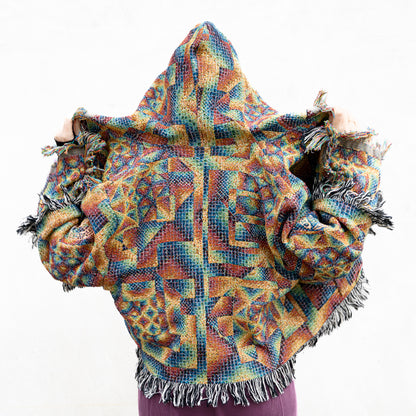 Realms of the Unpronounceable - Woven Zip-up
