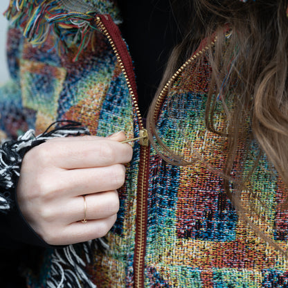 Realms of the Unpronounceable - Woven Zip-up