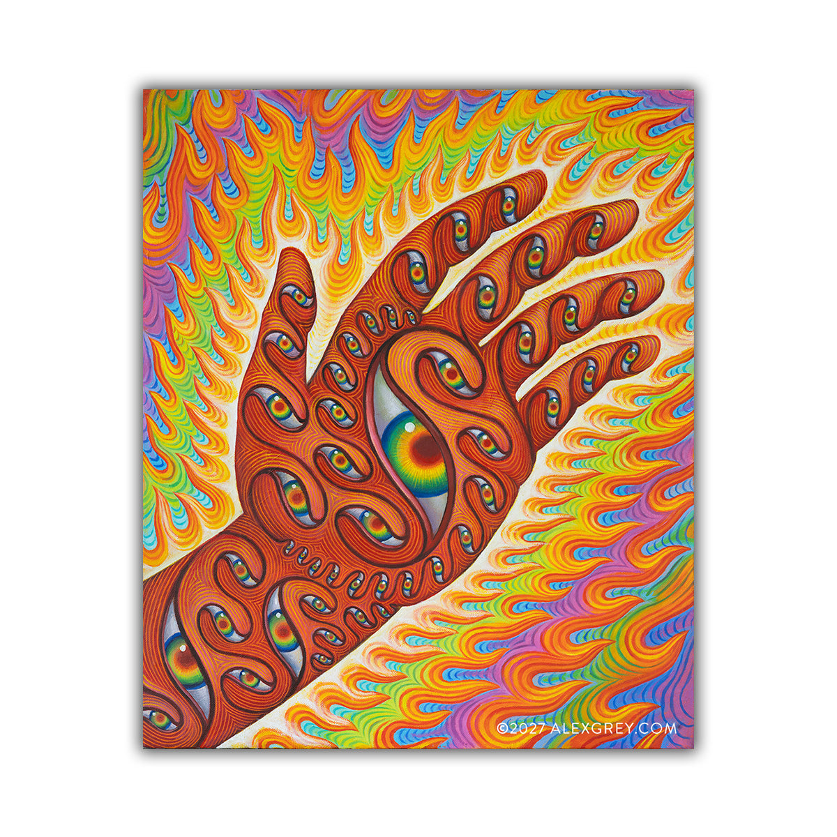 Red Hand - Sticker