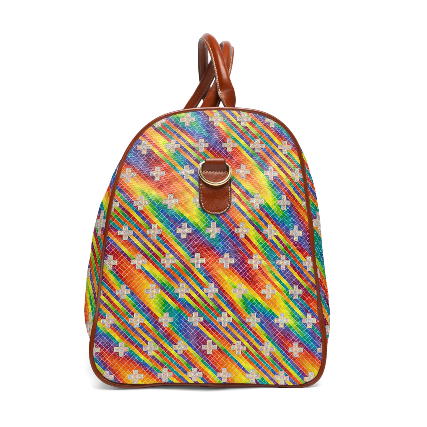 Pearlescent Crossfield in Spectral Rain - Travel Bag