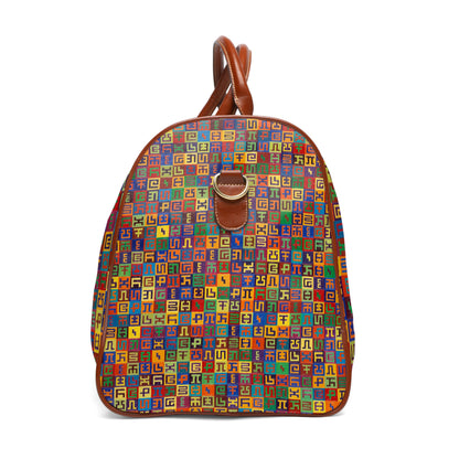 Complementary Planned Randomness - Travel Bag