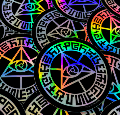 Mystic Eye - Holographic Sticker